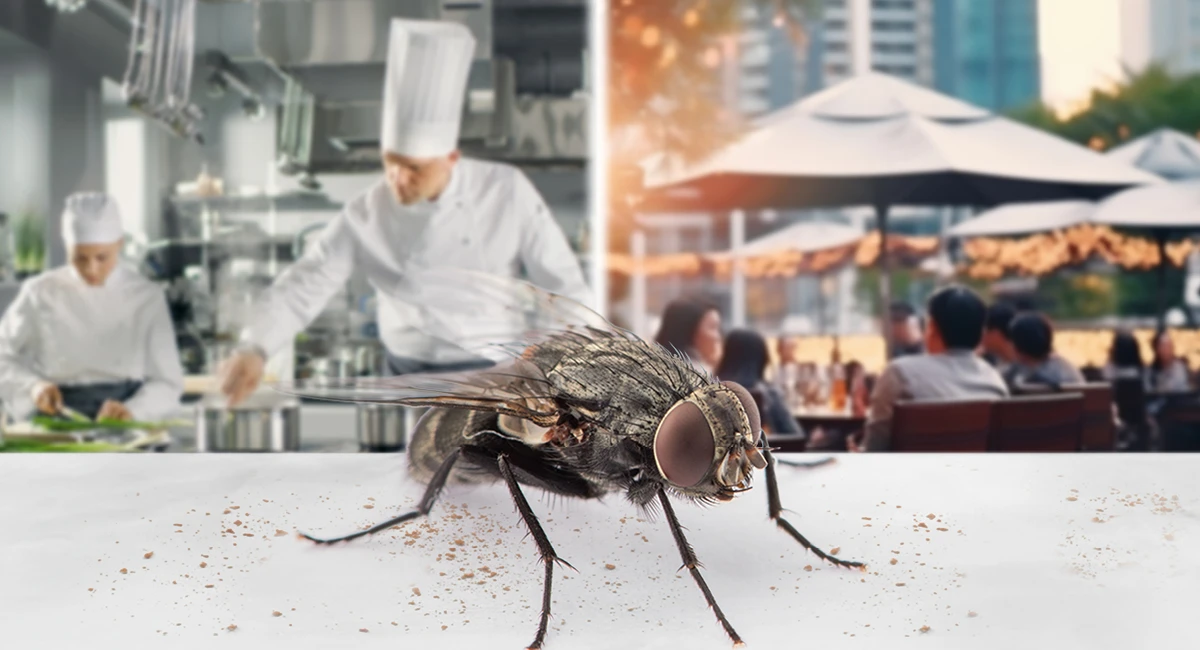 Fly in the kitchen