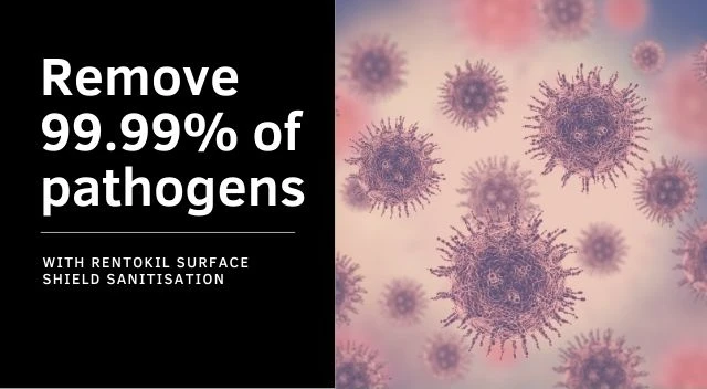 Remove 99.99% of pathogens