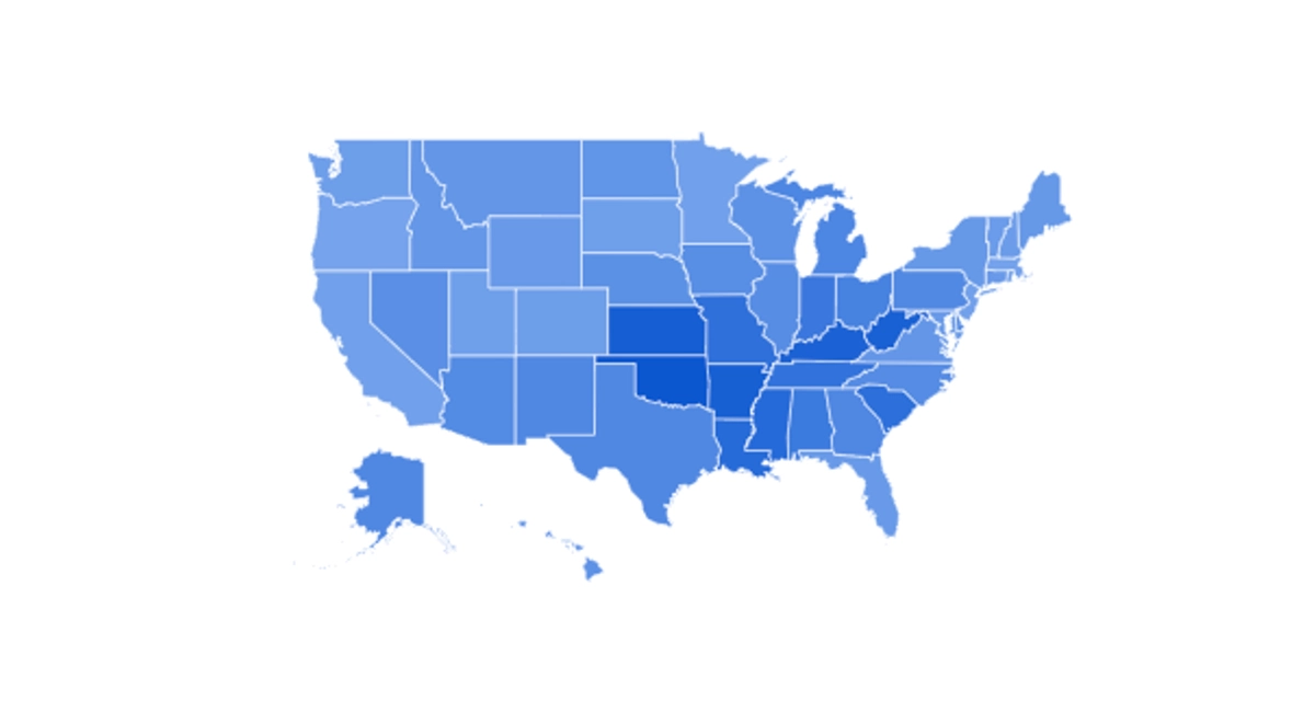 Map of America