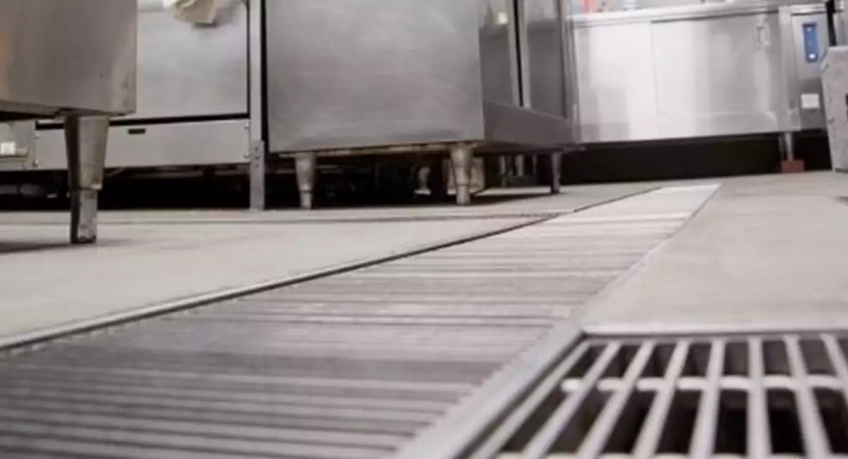 restaurant kitchen drain