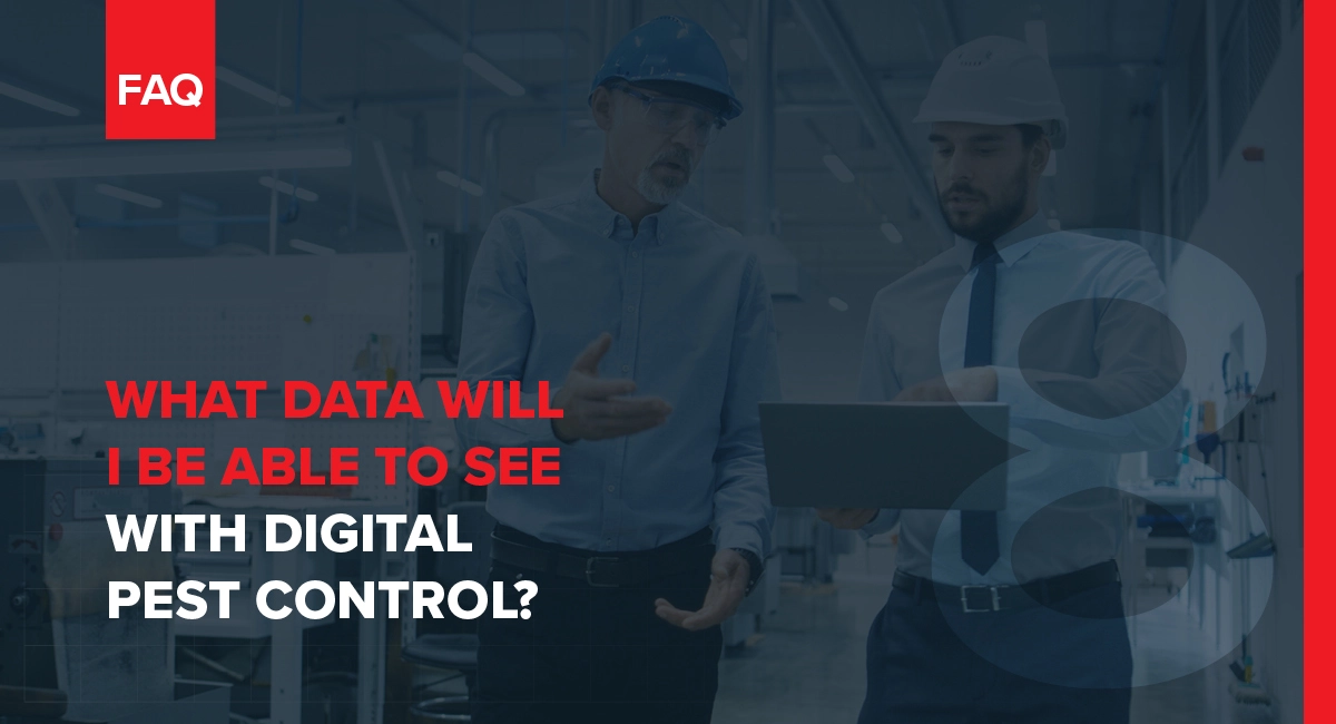 What data will I be able to see with digital pest control?