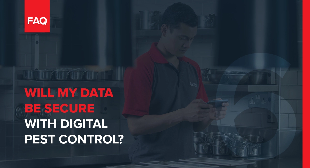 Will my data be secure with digital pest control?