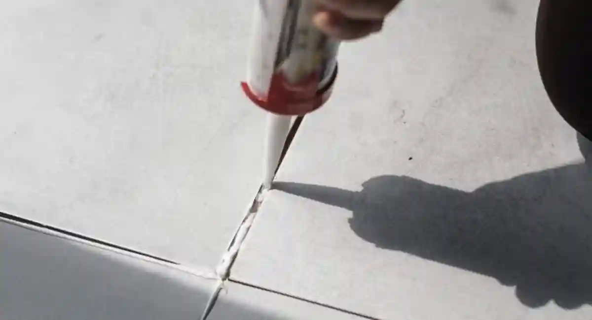 repair floor grout