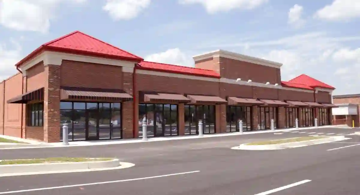 a group of connected stores